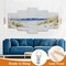 16"x40" Ocean Beach Pictures Wall Decor Canvas Wall Art 5 Piece Framed Wall Art